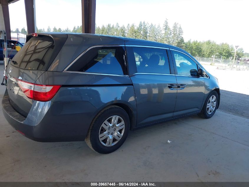 2013 Honda Odyssey Lx VIN: 5FNRL5H20DB064158 Lot: 39657445