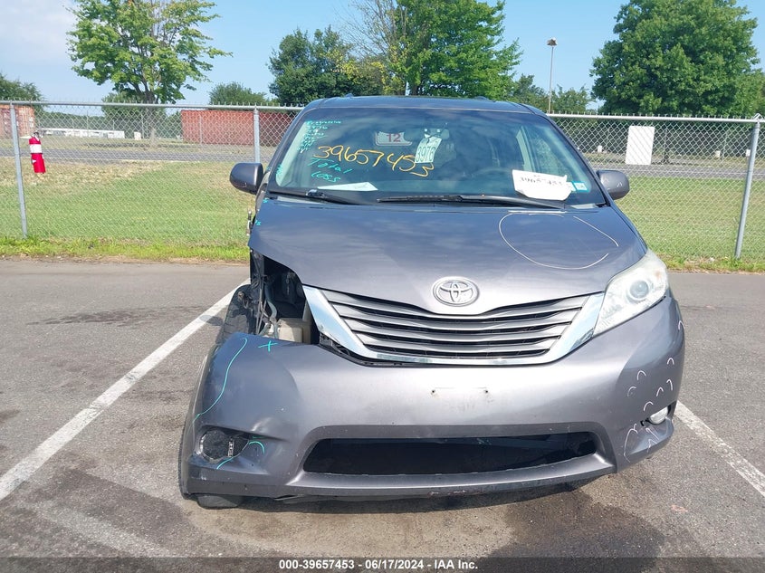 2012 Toyota Sienna Xle 7 Passenger VIN: 5TDDK3DC8CS041401 Lot: 39657453