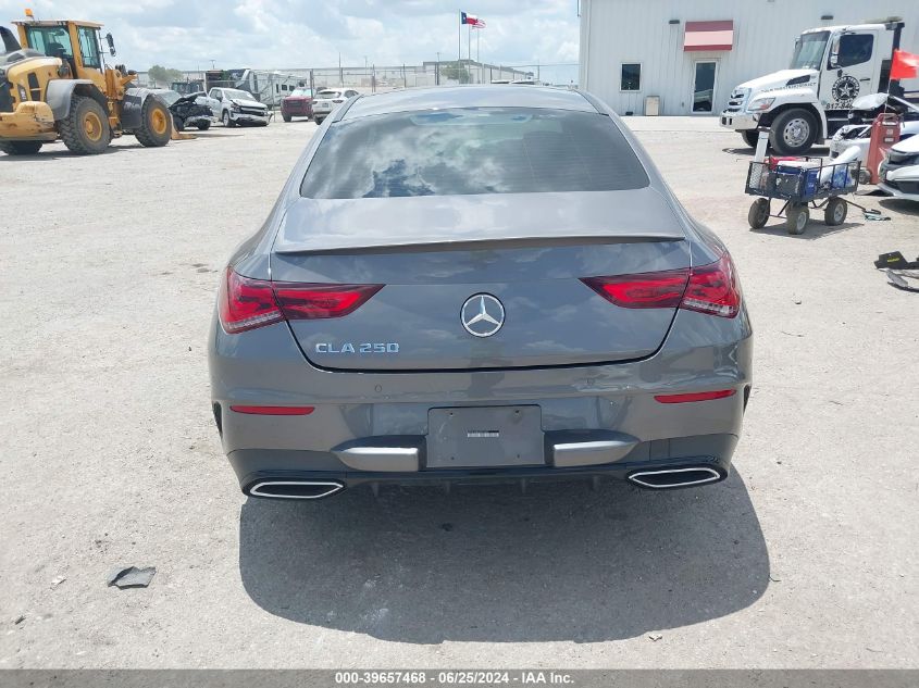 2020 Mercedes-Benz Cla 250 250 VIN: WDD5J4GB2LN078147 Lot: 39657468