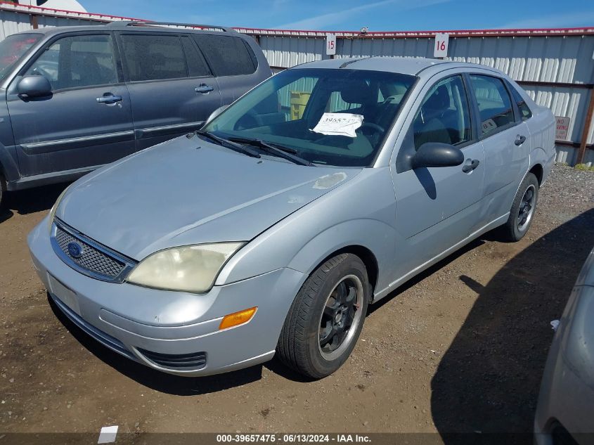 2005 Ford Focus Zx4 VIN: 1FAFP34N45W298947 Lot: 39657475