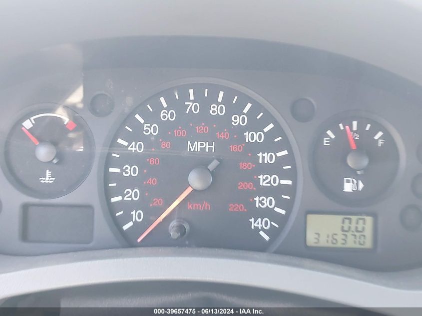 2005 Ford Focus Zx4 VIN: 1FAFP34N45W298947 Lot: 39657475