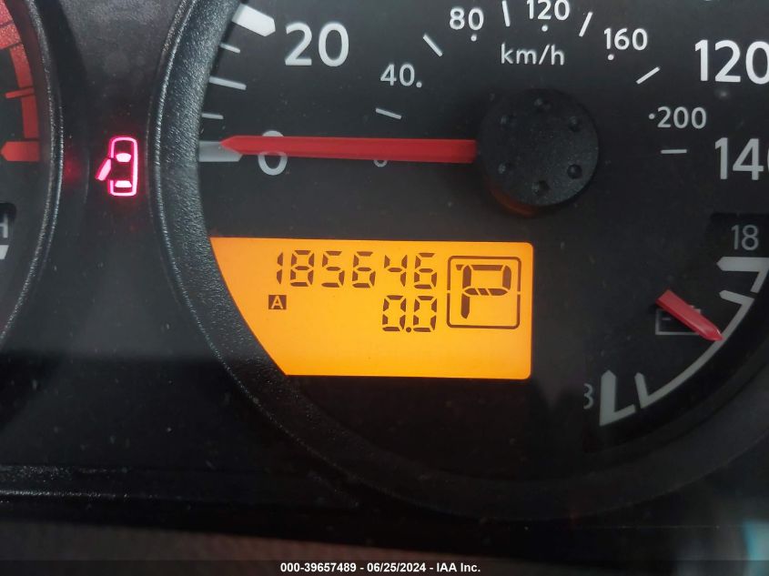 2008 Nissan Xterra S VIN: 5N1AN08U68C523753 Lot: 39657489