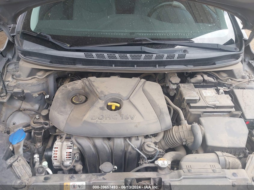 2014 Hyundai Elantra Se VIN: 5NPDH4AE0EH510418 Lot: 39657493