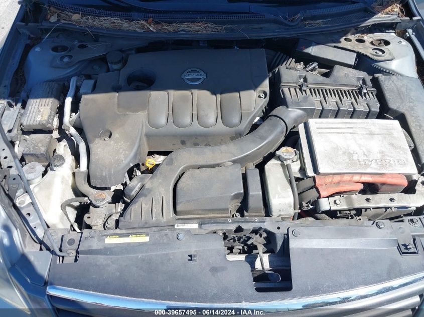 2009 Nissan Altima Hybrid VIN: 1N4CL21E99C190036 Lot: 39657495