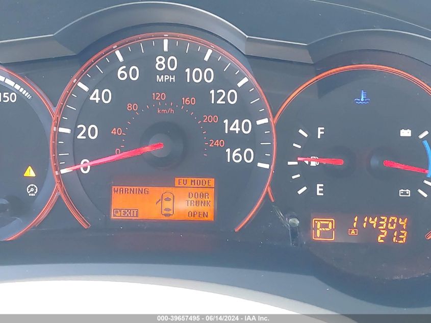 2009 Nissan Altima Hybrid VIN: 1N4CL21E99C190036 Lot: 39657495