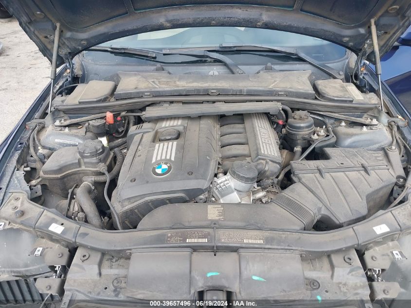 2011 BMW 328I VIN: WBAKE5C57BE755213 Lot: 39657496