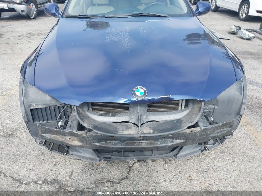 2011 BMW 328I VIN: WBAKE5C57BE755213 Lot: 39657496