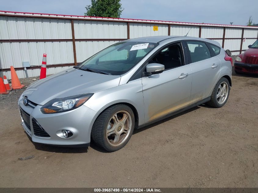 2012 Ford Focus Titanium VIN: 1FAHP3N27CL274296 Lot: 39657498