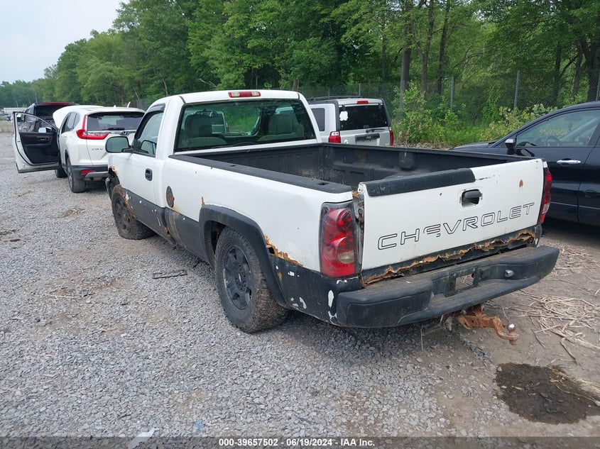 2006 Chevrolet Silverado 1500 Work Truck VIN: 1GCEK14V36E111682 Lot: 39657502