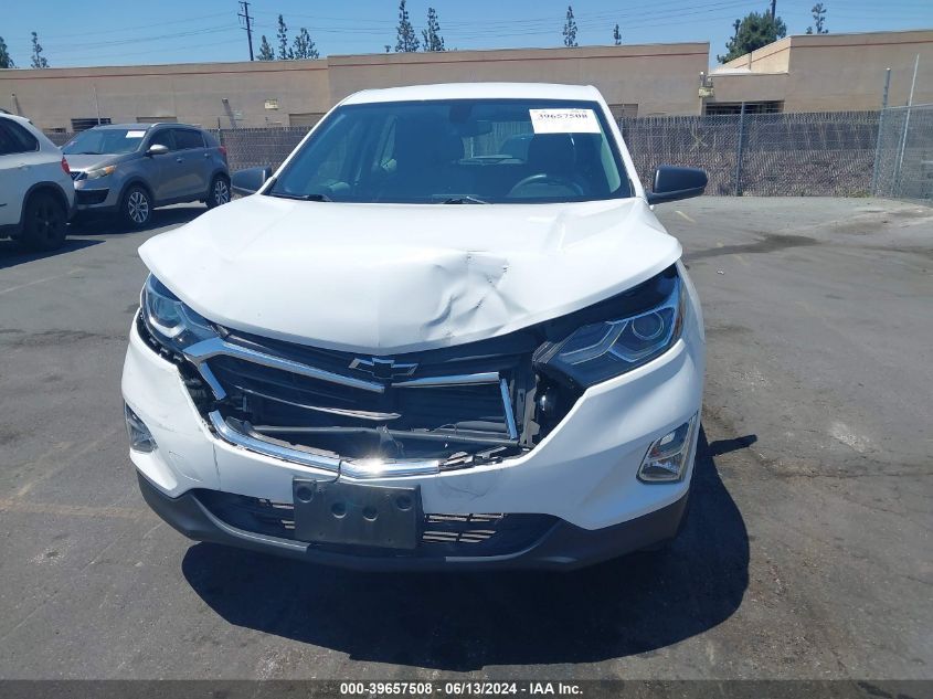 2019 Chevrolet Equinox Ls VIN: 2GNAXHEV1K6170789 Lot: 39657508