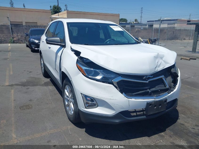 2019 Chevrolet Equinox Ls VIN: 2GNAXHEV1K6170789 Lot: 39657508