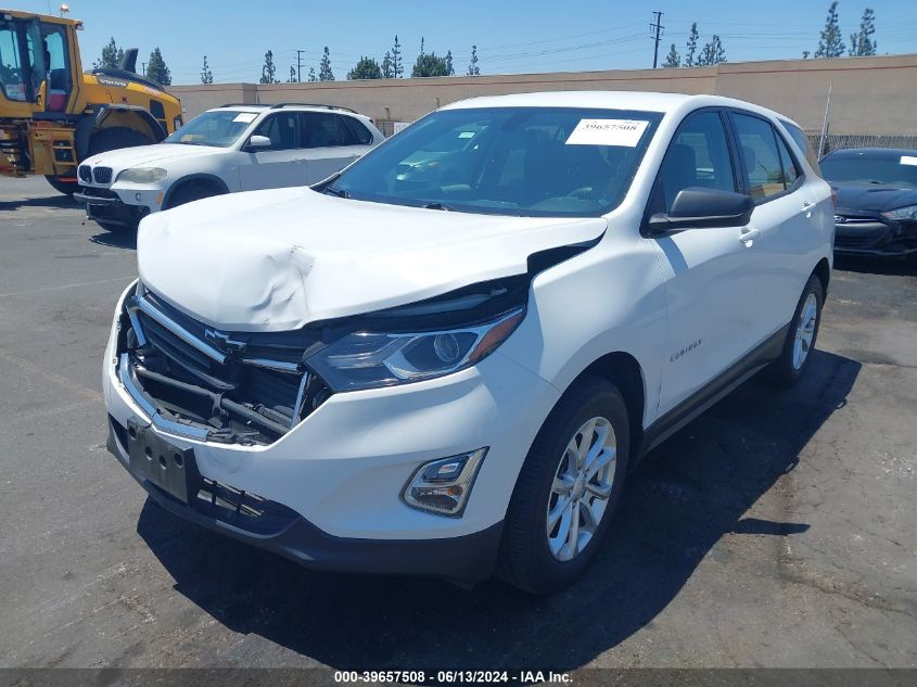 2019 Chevrolet Equinox Ls VIN: 2GNAXHEV1K6170789 Lot: 39657508