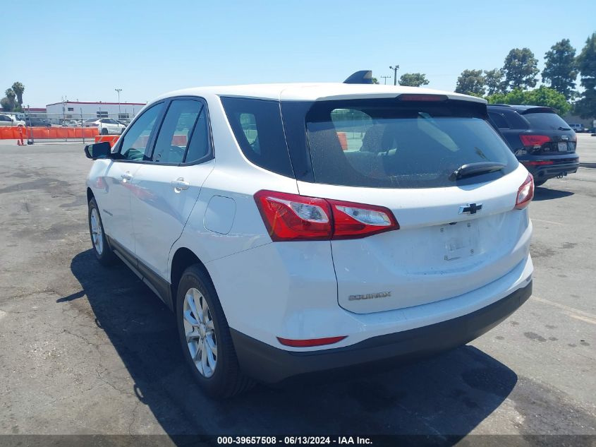 2019 Chevrolet Equinox Ls VIN: 2GNAXHEV1K6170789 Lot: 39657508