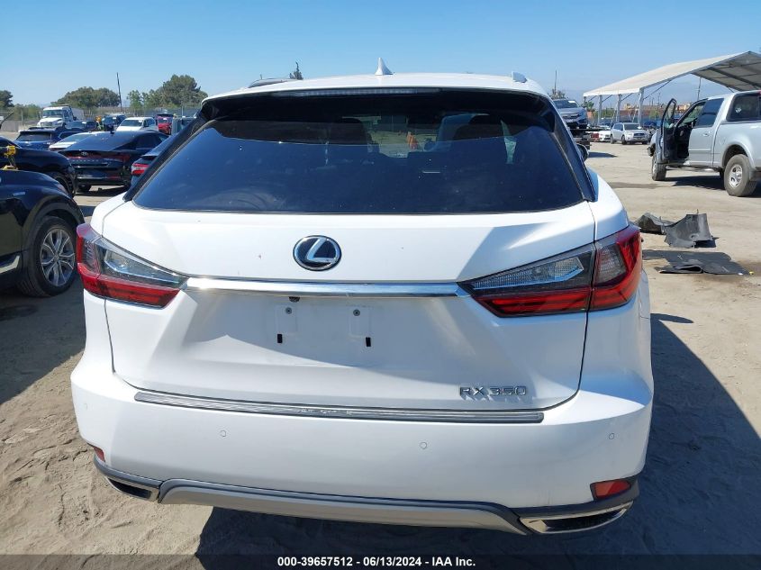 2020 Lexus Rx 350 VIN: 2T2HZMAA4LC152585 Lot: 39657512