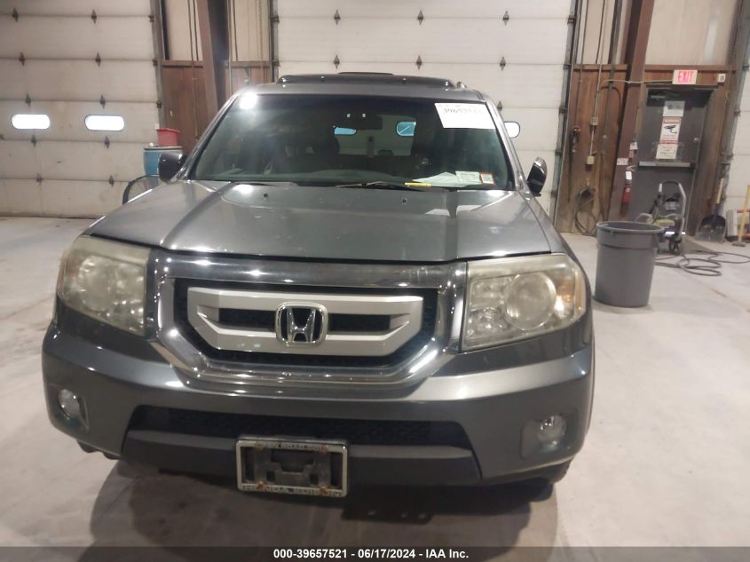 2011 Honda Pilot Exl VIN: 5FNYF4H69BB033052 Lot: 39657521