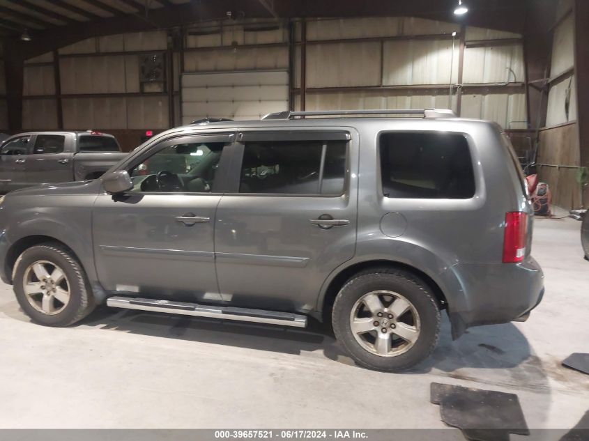 2011 Honda Pilot Exl VIN: 5FNYF4H69BB033052 Lot: 39657521