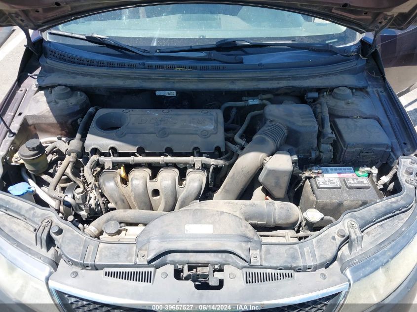 2010 Kia Forte Ex VIN: KNAFU4A25A5810330 Lot: 39657527