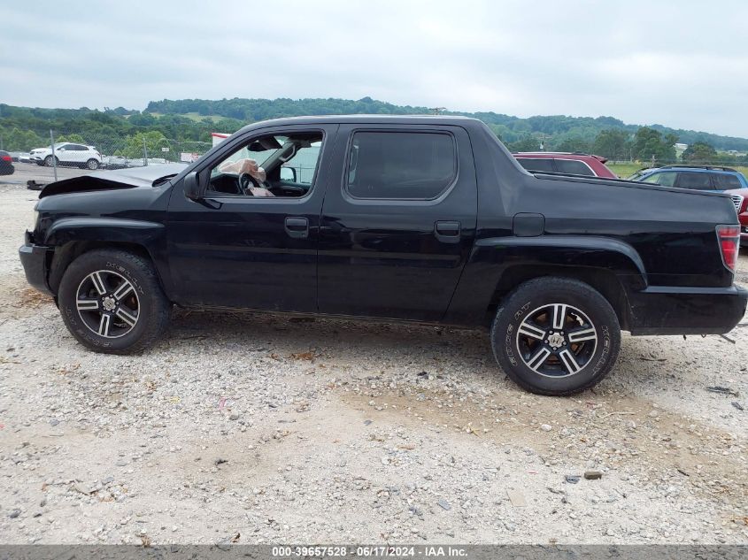 2013 Honda Ridgeline Sport VIN: 5FPYK1F77DB008733 Lot: 39657528