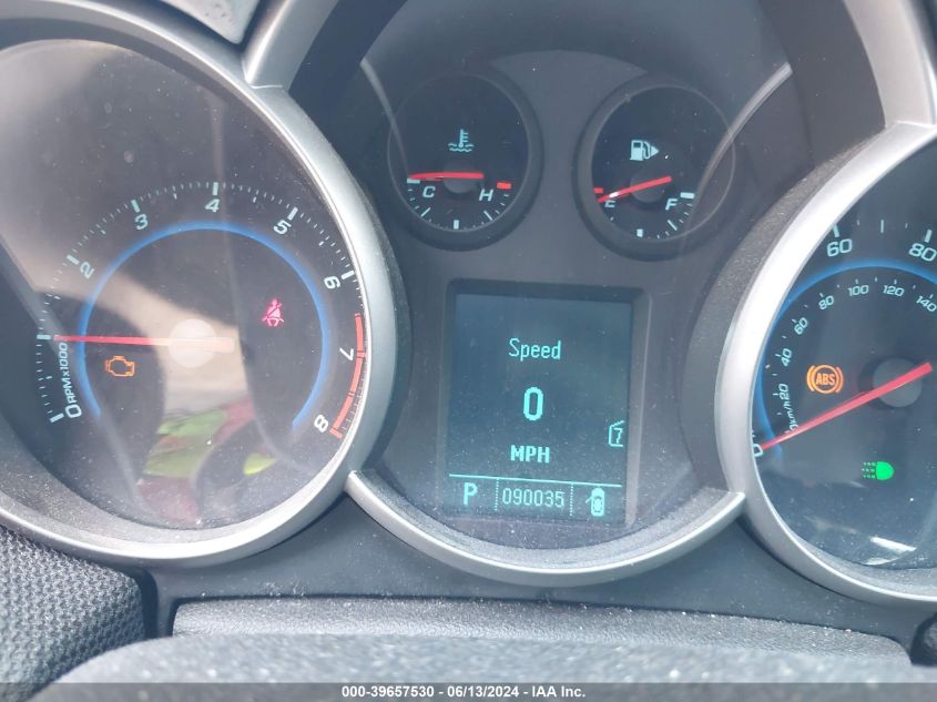 2011 Chevrolet Cruze Eco VIN: 1G1PJ5S91B7295374 Lot: 39657530