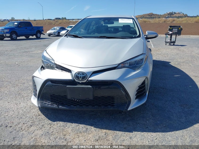 2017 Toyota Corolla Se VIN: 5YFBURHE0HP707778 Lot: 39657534