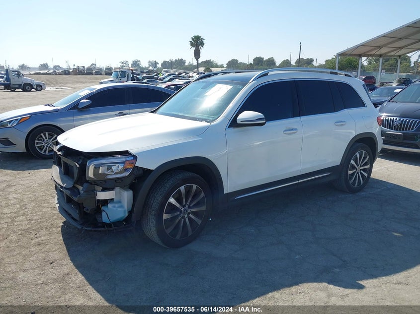 2022 Mercedes-Benz Glb 250 VIN: W1N4M4GB0NW238691 Lot: 39657535