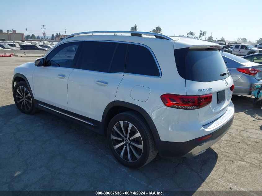 2022 Mercedes-Benz Glb 250 VIN: W1N4M4GB0NW238691 Lot: 39657535