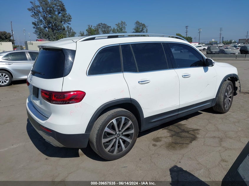 2022 Mercedes-Benz Glb 250 VIN: W1N4M4GB0NW238691 Lot: 39657535