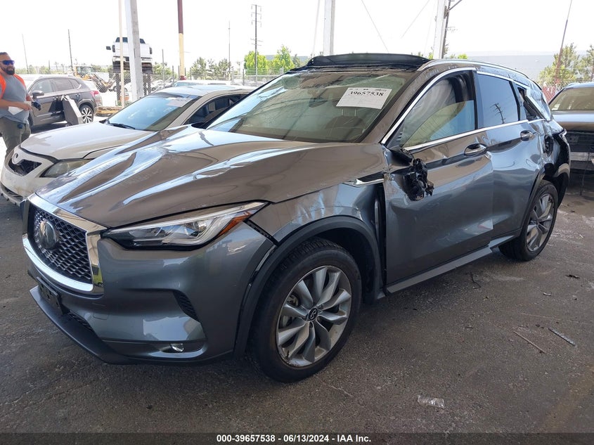 2021 Infiniti Qx50 Luxe VIN: 3PCAJ5BA0MF124653 Lot: 39657538