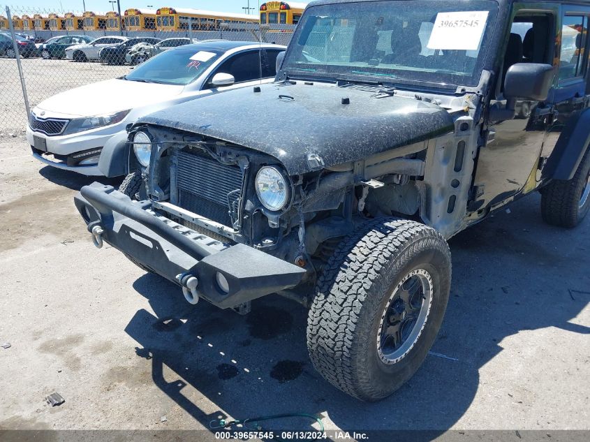 2016 Jeep Wrangler Unlimited Sport VIN: 1C4BJWDGXGL311458 Lot: 39657545