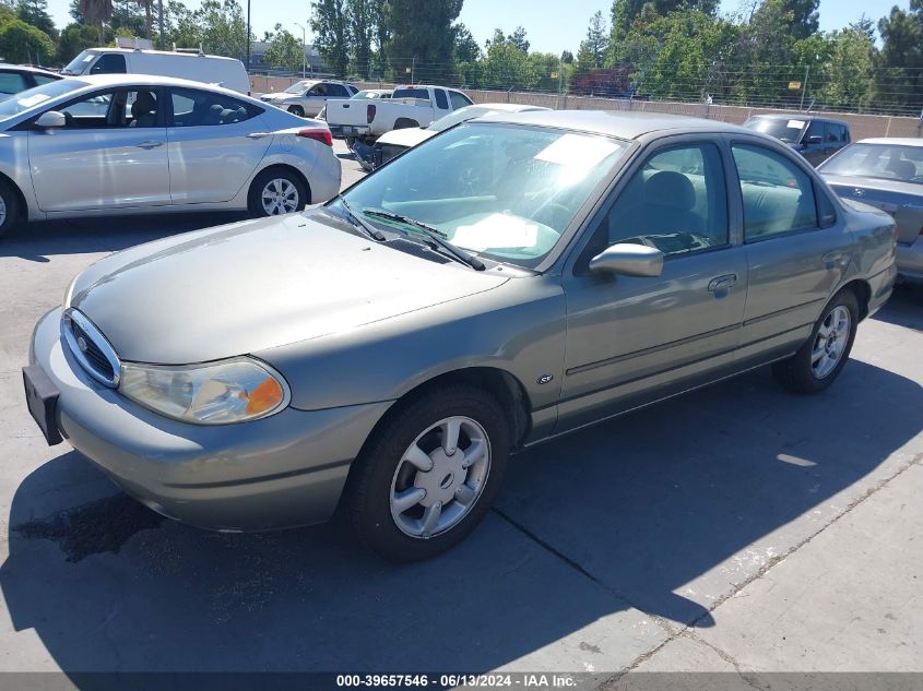 1998 Ford Contour Lx VIN: 1FAFP6630WK305138 Lot: 39657546