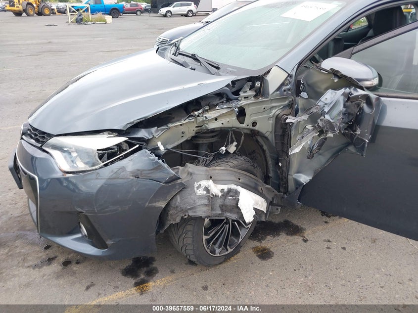 2016 Toyota Corolla S Plus VIN: 2T1BURHE4GC566602 Lot: 39657559