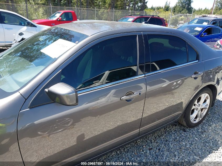 2012 Ford Fusion Se VIN: 3FAHP0HA1CR239742 Lot: 39657597