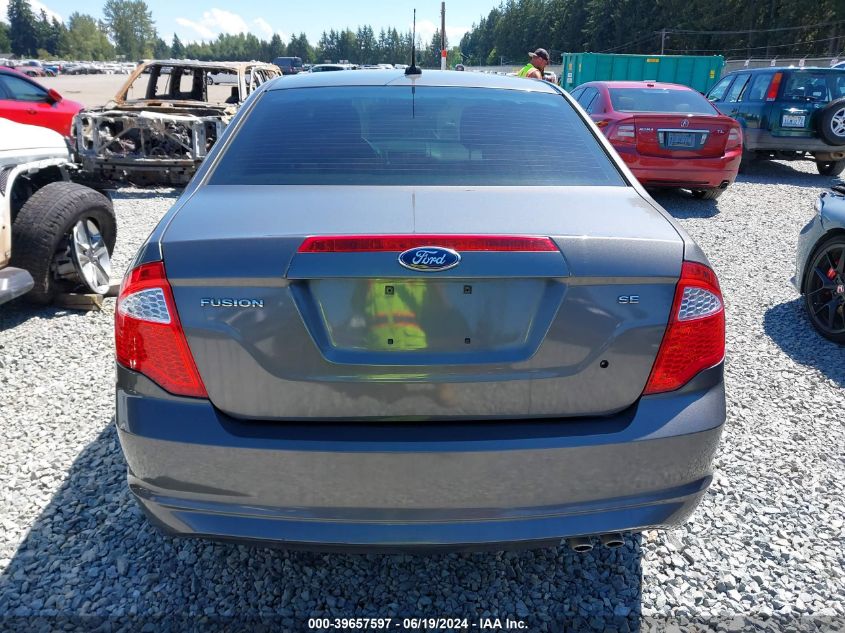 2012 Ford Fusion Se VIN: 3FAHP0HA1CR239742 Lot: 39657597