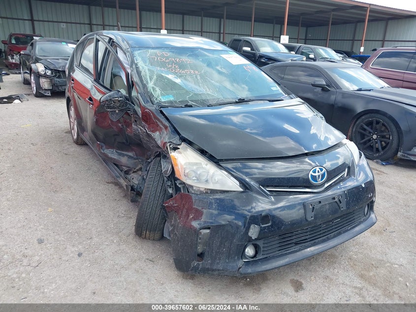 2012 Toyota Prius V VIN: JTDZN3EU3C3026522 Lot: 39657602