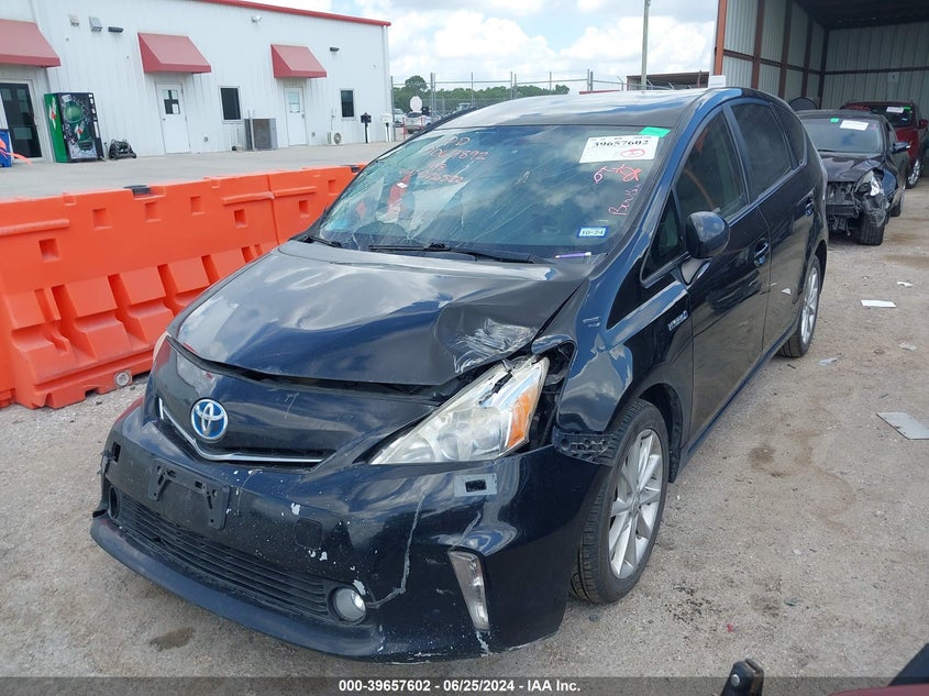2012 Toyota Prius V VIN: JTDZN3EU3C3026522 Lot: 39657602