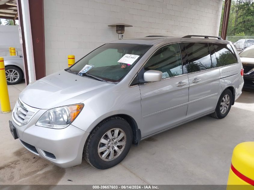 2010 Honda Odyssey Ex-L VIN: 5FNRL3H63AB052816 Lot: 39657603