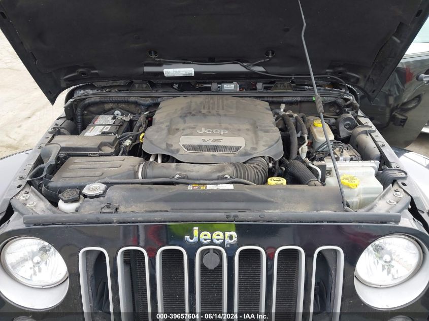 2016 Jeep Wrangler Unlimited Sahara VIN: 1C4BJWEGXGL237103 Lot: 39657604