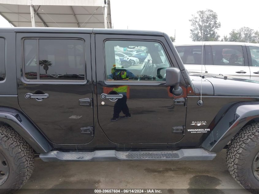 2016 Jeep Wrangler Unlimited Sahara VIN: 1C4BJWEGXGL237103 Lot: 39657604