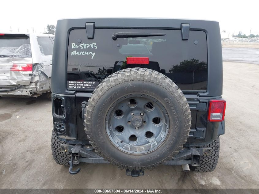 2016 Jeep Wrangler Unlimited Sahara VIN: 1C4BJWEGXGL237103 Lot: 39657604