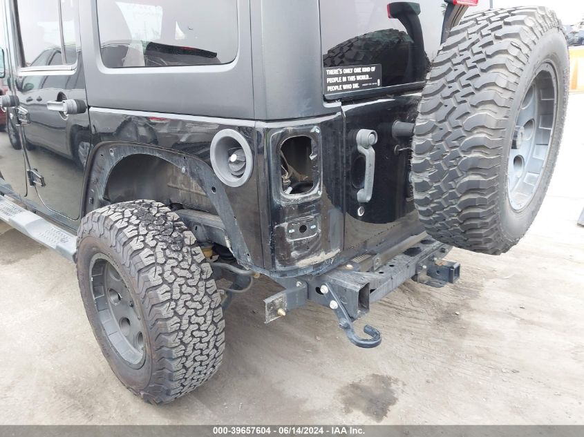 2016 Jeep Wrangler Unlimited Sahara VIN: 1C4BJWEGXGL237103 Lot: 39657604