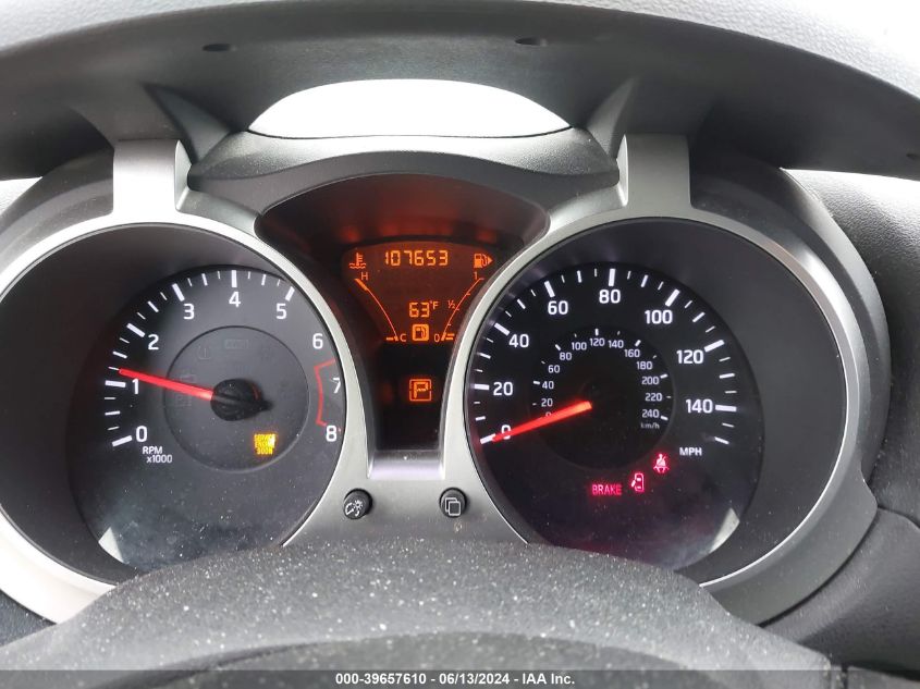 2011 Nissan Juke Sv VIN: JN8AF5MR7BT014394 Lot: 39657610