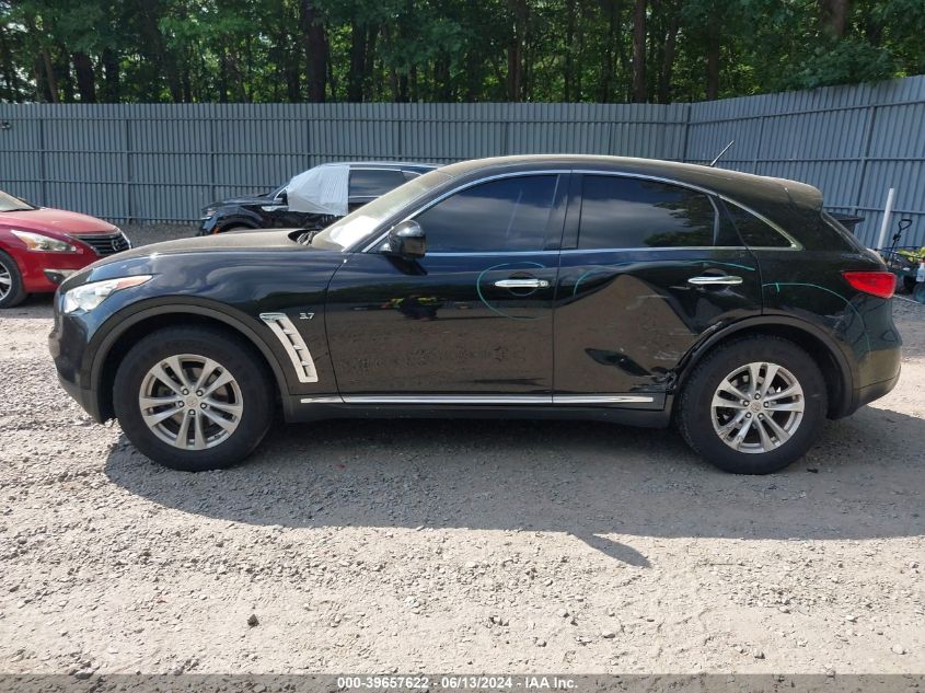 2016 Infiniti Qx70 VIN: JN8CS1MW9GM750726 Lot: 39657622