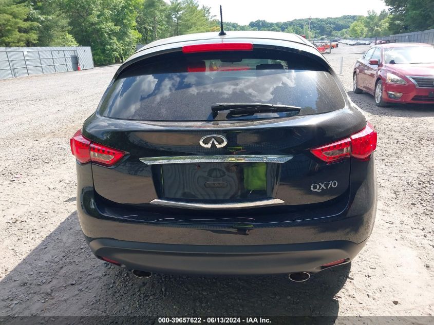 2016 Infiniti Qx70 VIN: JN8CS1MW9GM750726 Lot: 39657622