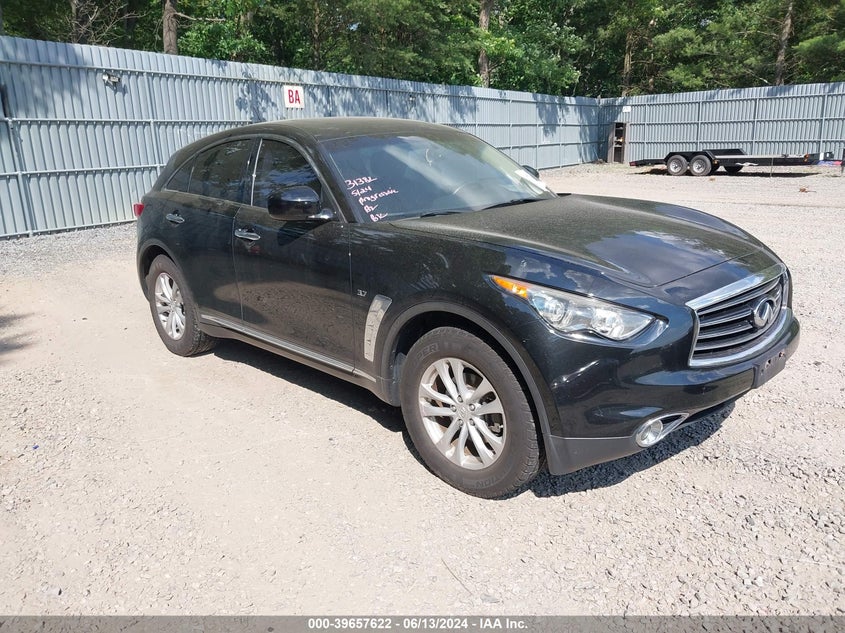 2016 Infiniti Qx70 VIN: JN8CS1MW9GM750726 Lot: 39657622