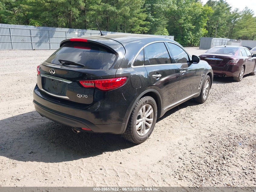 2016 Infiniti Qx70 VIN: JN8CS1MW9GM750726 Lot: 39657622