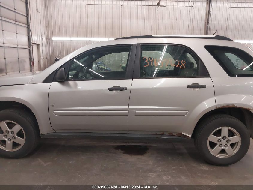 2008 Chevrolet Equinox Ls VIN: 2CNDL13F686284537 Lot: 39657628