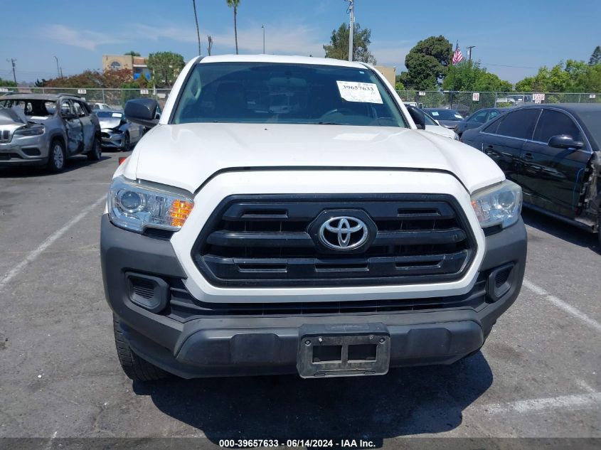 2017 Toyota Tacoma Sr VIN: 5TFRX5GN6HX087861 Lot: 40502106