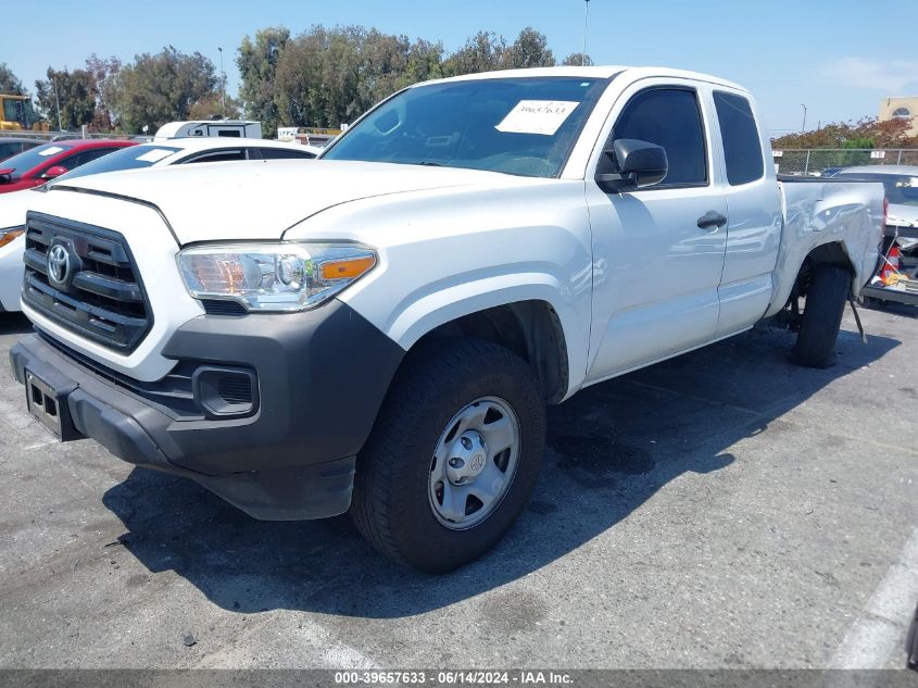 2017 Toyota Tacoma Sr VIN: 5TFRX5GN6HX087861 Lot: 40502106