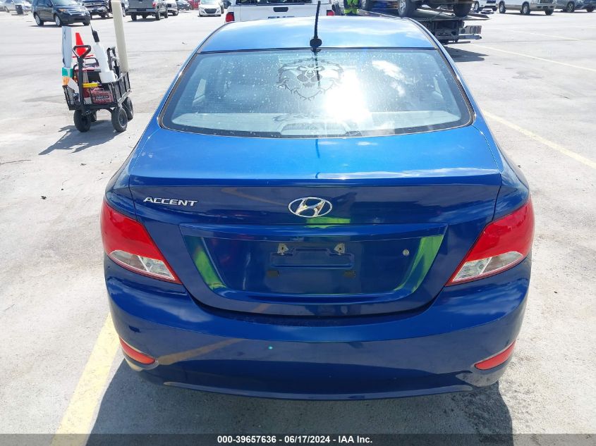 2016 Hyundai Accent Se VIN: KMHCT4AE1GU968807 Lot: 39657636