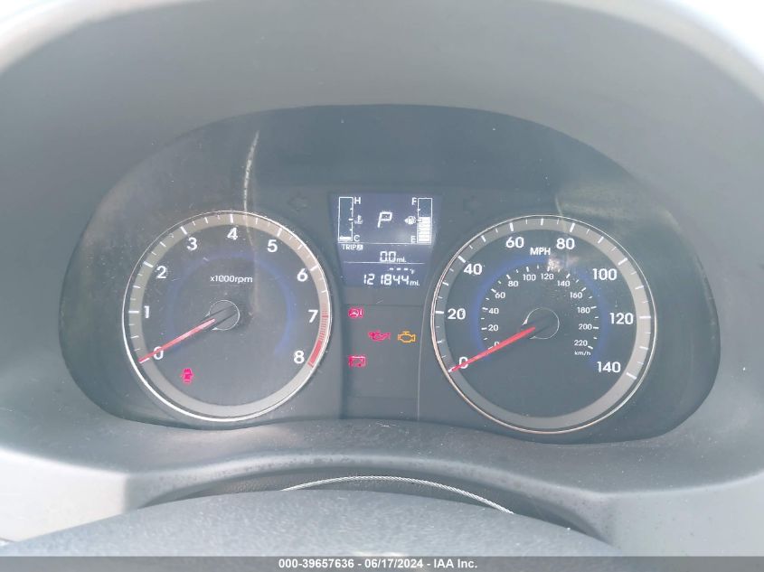 2016 Hyundai Accent Se VIN: KMHCT4AE1GU968807 Lot: 39657636